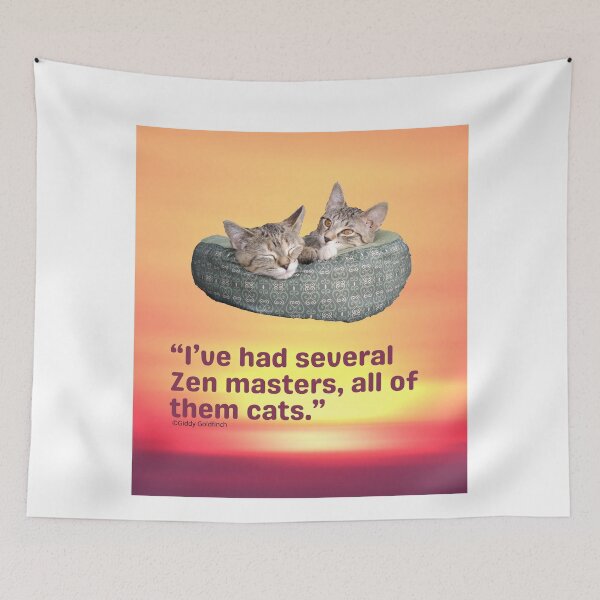 Item preview, Kittens in Basket - Zen Master designed and sold by giddygoldfinch.