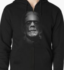 Frankenstein Monster Boris Karloff Gesicht Kapuzenjacke