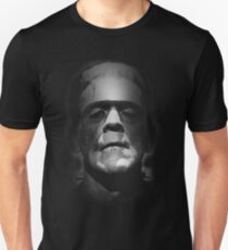 Frankenstein Monster Boris Karloff Face Unisex T-Shirt