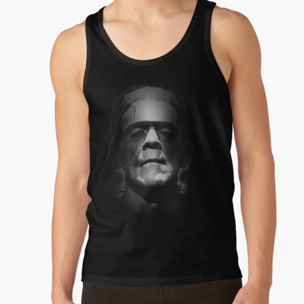 Frankenstein Monster Boris Karloff Face Tank Top