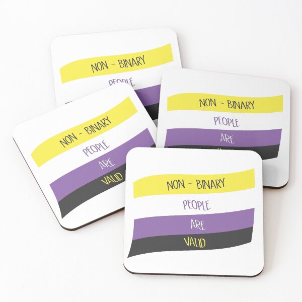 Item preview, Non-Binary People Valid Flag designed and sold by DykeArt.