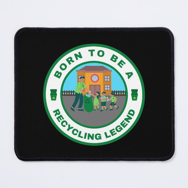 Item preview, Born to be a recycling legend designed and sold by fev-rocks.