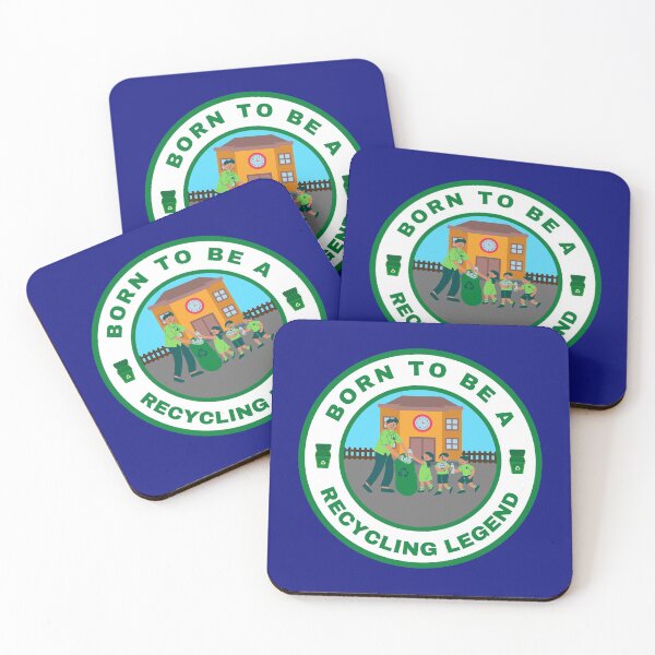 Item preview, Born to be a recycling legend designed and sold by fev-rocks.