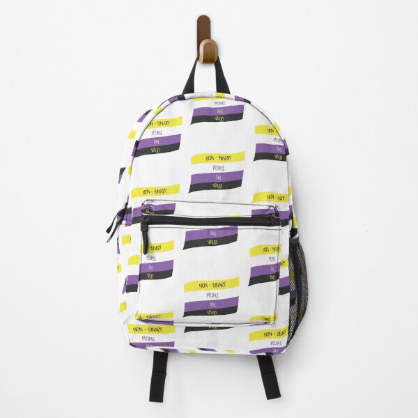 Item preview, Non-Binary People Valid Flag designed and sold by DykeArt.