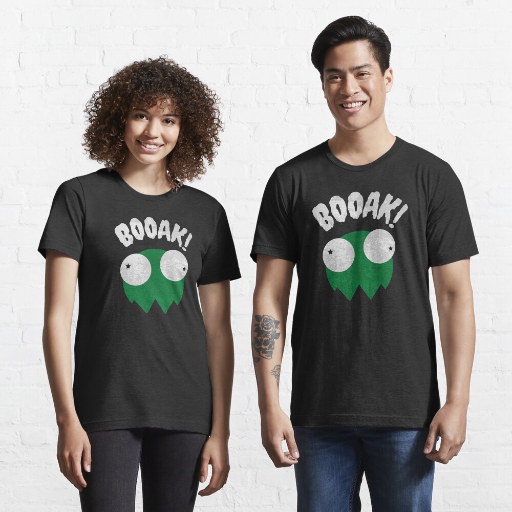 BOOAK! - GREEN GHOST FROG // Funny Halloween // Comic Design Essential T-Shirt
