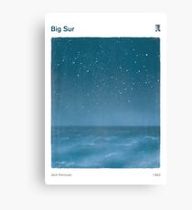 Big Sur - Jack Kerouac Leinwanddruck
