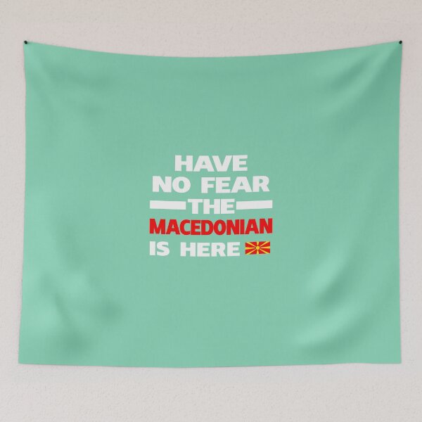 Item preview, Macedonian Is Here Macedonia Pride designed and sold by AlwaysAwesome.