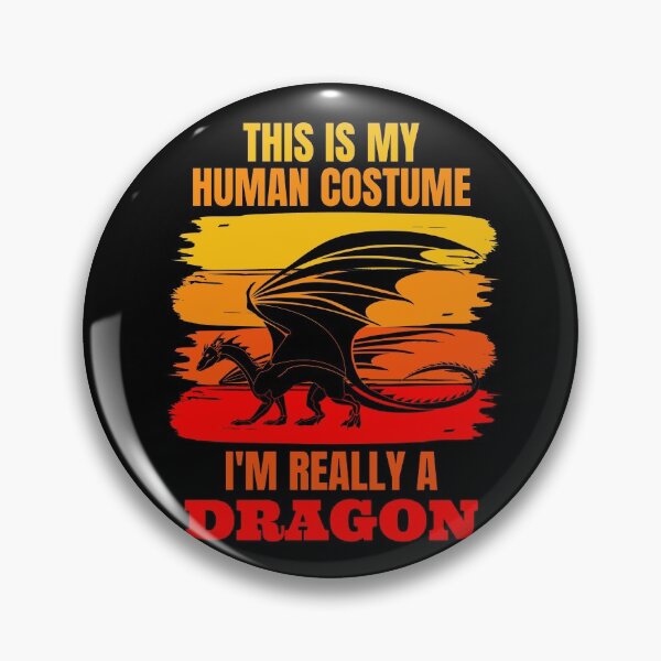 Item preview, This is my Human Costume, I'm Really a Dragon designed and sold by ACC .