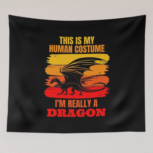 Item preview, This is my Human Costume, I'm Really a Dragon designed and sold by ACC .