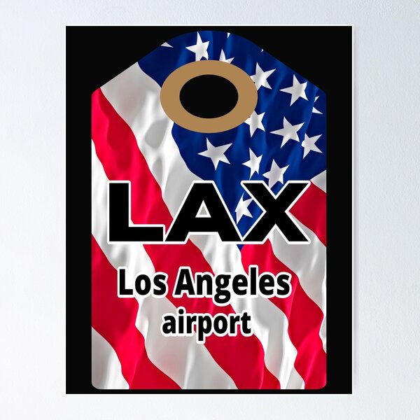 Los Airport Wandbilder: Redbubble Angeles |
