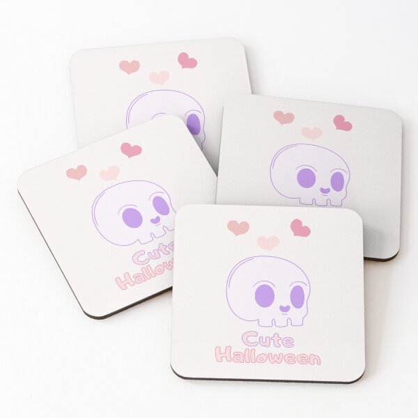 Item preview, Cute halloween skull white edition designed and sold by Phiiilo.
