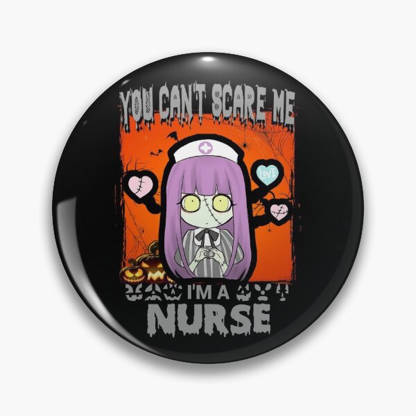 Artikelvorschau, Halloween-Produkte & Geschenke: Du kannst mich nicht erschrecken, ich bin eine Krankenschwester entworfen und verkauft von Mr Wolf.