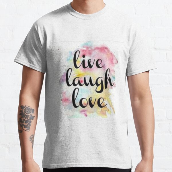 Live Love Laugh Surf Maglietta 
