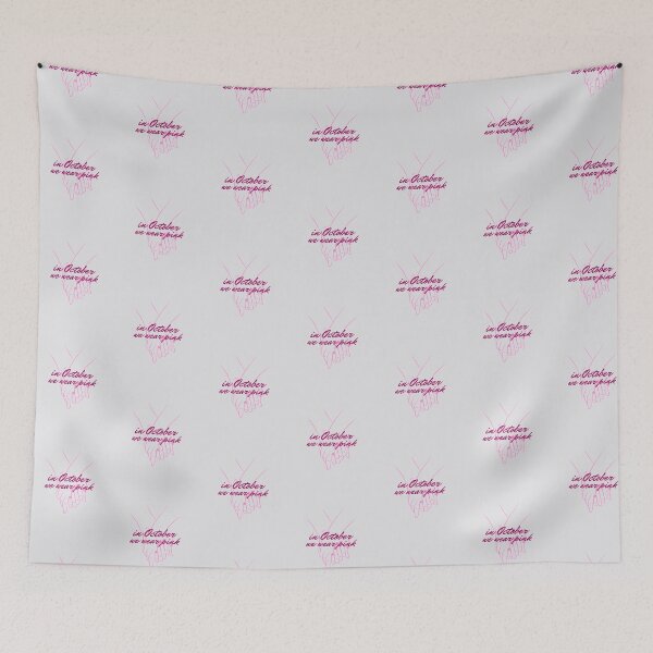 Item preview, Hand in October we wear pink designed and sold by art-fox.