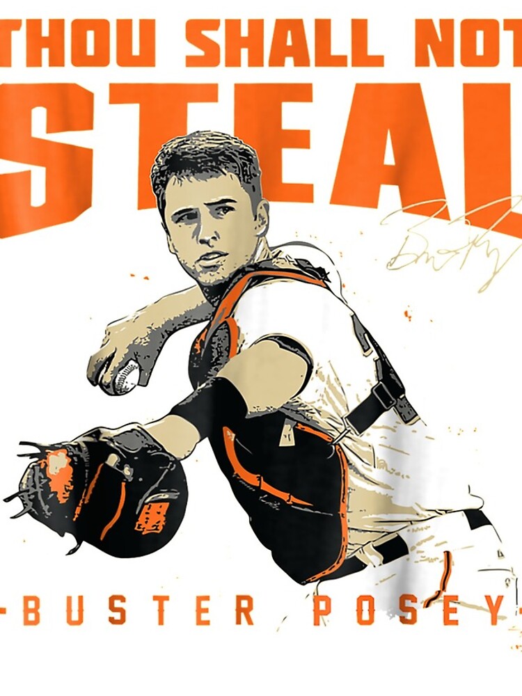 Buster Posey Thou Shall Not Steal Apparel | iPhone Case