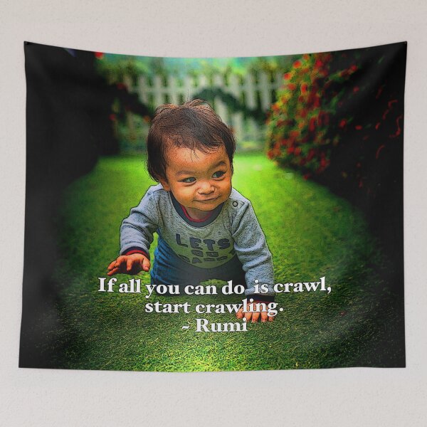 Item preview, Start Crawling designed and sold by Emilyromrell.