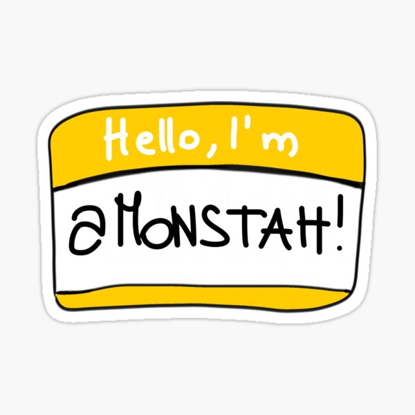 Item preview, Monstah designed and sold by superfrumpkin.