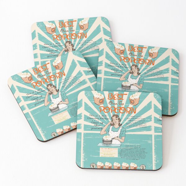 Item preview, Vintage Recipe POPCORN ! designed and sold by Salzanos.