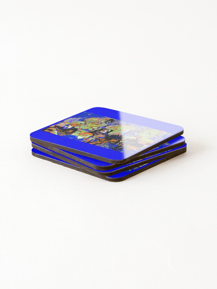 Thumbnail 4 of 5, Coasters (Set of 4), Fun Rustling Crowd Noises Program designed and sold by OmegaRedFan.