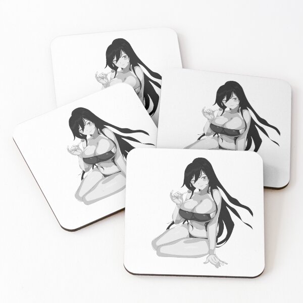 Item preview, Lewd anime girl hentai manga ecchi waifu gray tone designed and sold by ArthurPoe.