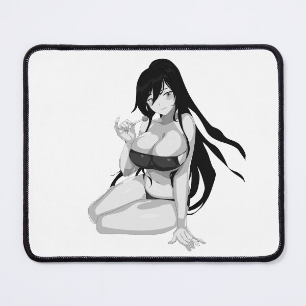 Item preview, Lewd anime girl hentai manga ecchi waifu gray tone designed and sold by ArthurPoe.
