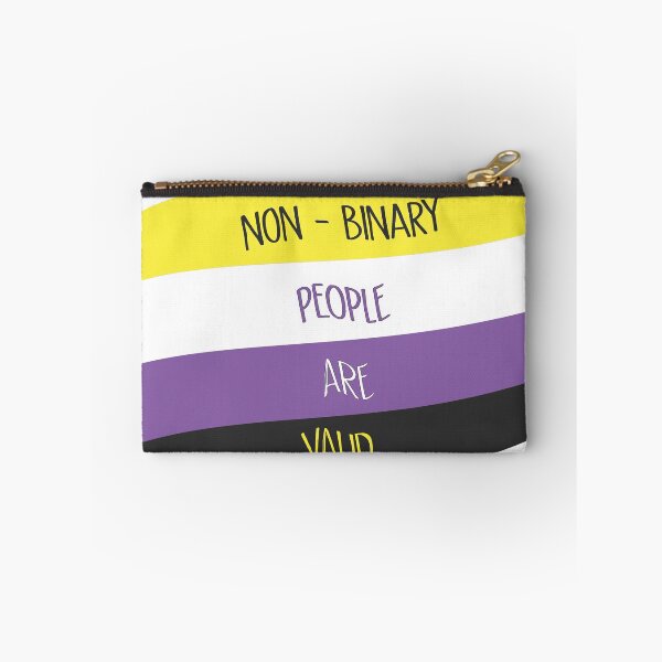 Item preview, Non-Binary People Valid Flag designed and sold by DykeArt.
