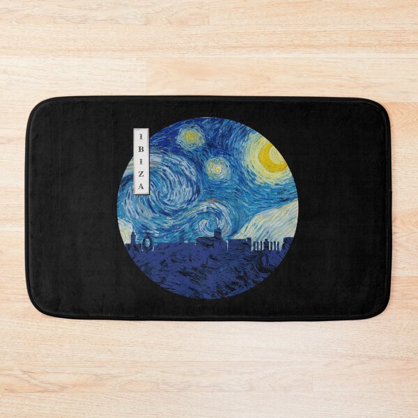 Item preview, Ibiza Starry Night Van Gogh Circle designed and sold by DFerraz.