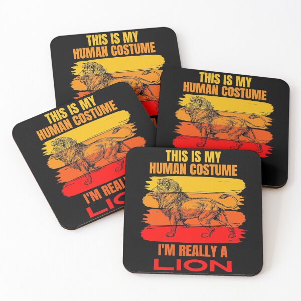 Item preview, This is my Human Costume, I'm Really a Lion designed and sold by ACC .