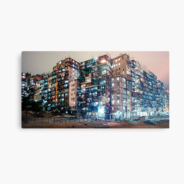 Walled City Hong Kong Nostalgia Metal Print