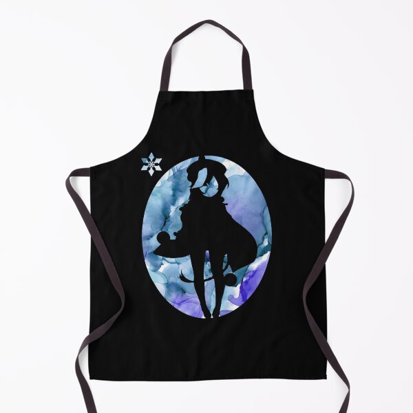 Item preview, Genshin Impact Qiqi Silhouette designed and sold by GingerCatGifts.