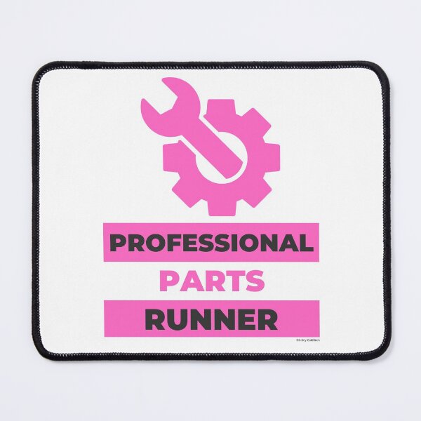 Item preview, Professional Parts Runner designed and sold by giddygoldfinch.