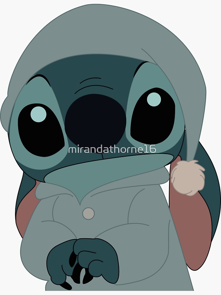 cute Stitch in Bow Sticker for Sale by Scenic