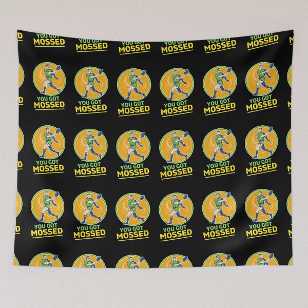 Item preview, You Got Mossed - You Got Mossed Rugby Lover Funny- You Got Mossed Rugby Fire Ball designed and sold by ExploreTheStore.