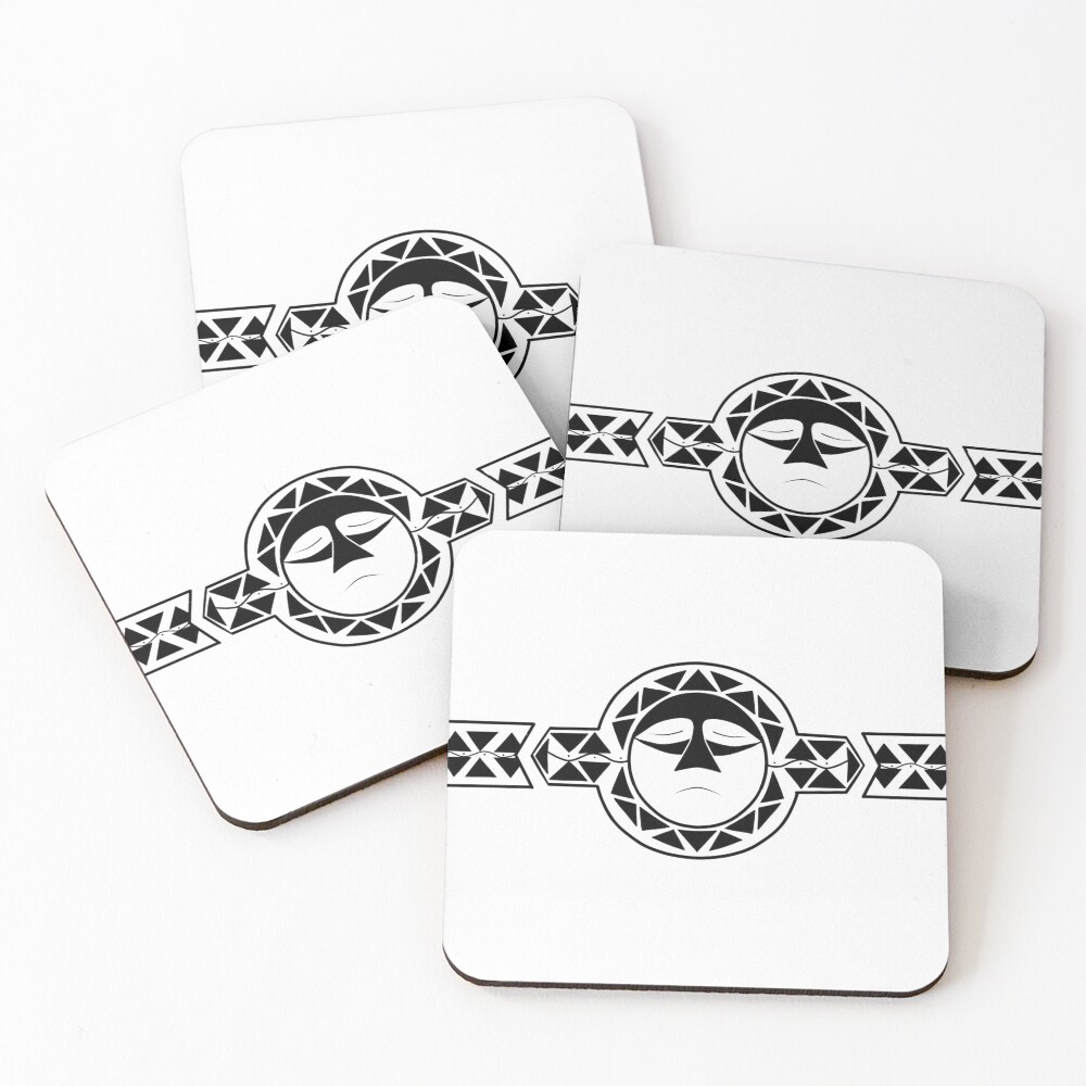Item preview, Coasters (Set of 4) designed and sold by nerdynativeart2.