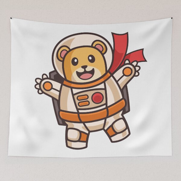 Item preview, Kawaii Astronaut Bear designed and sold by infleims.