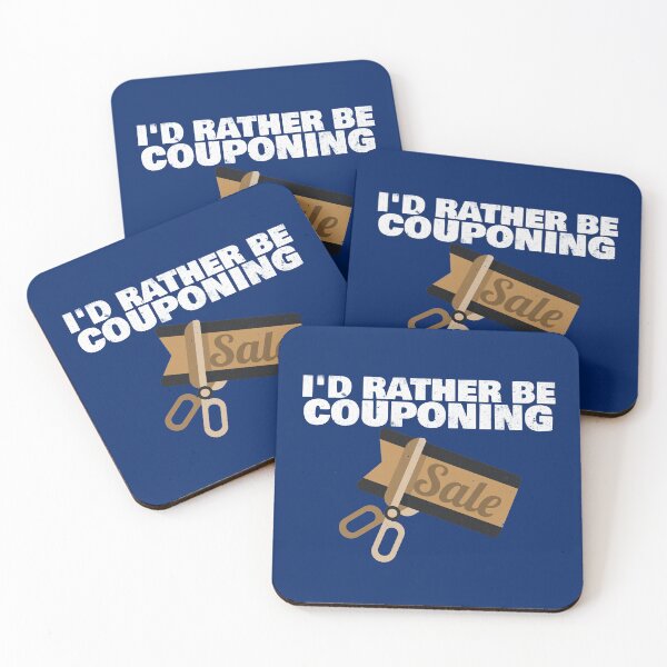 Item preview, I'd Rather Be Couponing Funny Couponer T Shirt Merch designed and sold by PRINTS2HOT.