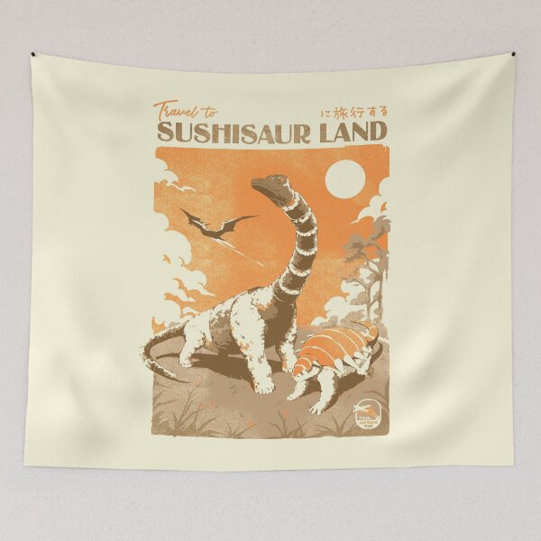 Item preview, Sushisaur Land designed and sold by Ilustrata®.