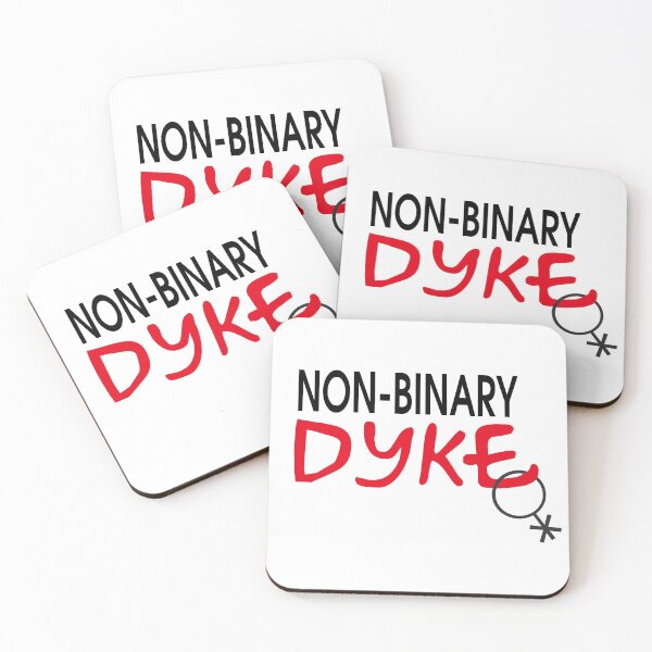 Item preview, Non-Binary Dyke designed and sold by DykeArt.