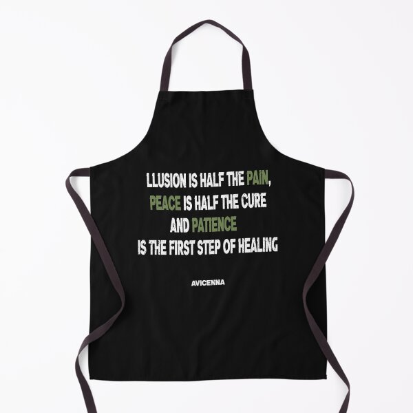 Item preview, illusion is half the pain, peace is half the cure and patience is the first step of healing, personalized Gift designed and sold by HananDesign13.