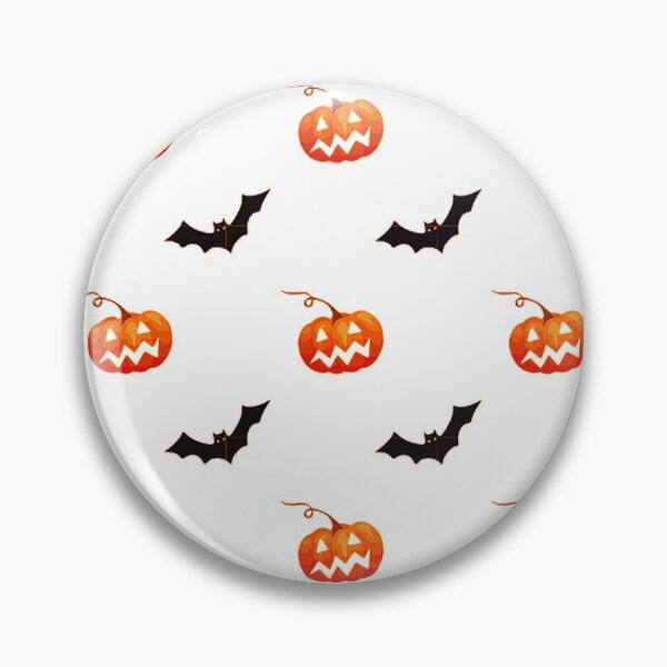 Item preview, Halloween Bats And Pumpkins Pattern designed and sold by LuckyKermit.