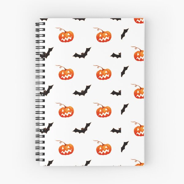 Item preview, Halloween Bats And Pumpkins Pattern designed and sold by LuckyKermit.