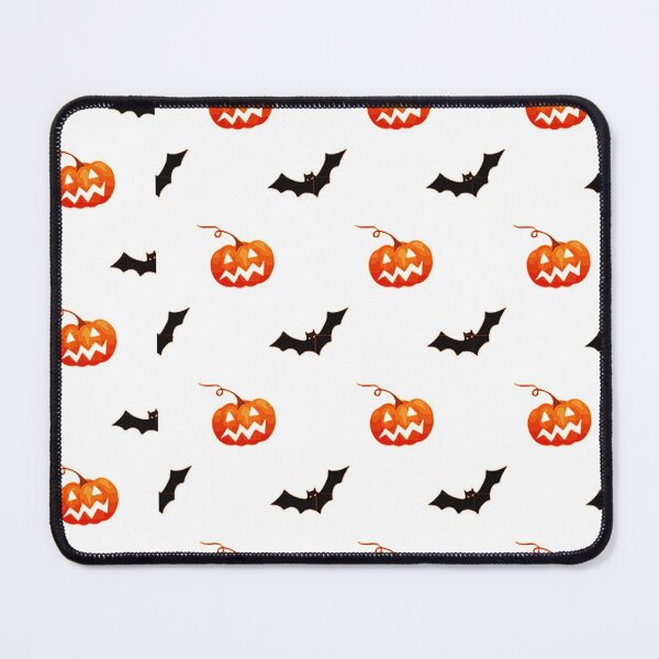 Item preview, Halloween Bats And Pumpkins Pattern designed and sold by LuckyKermit.