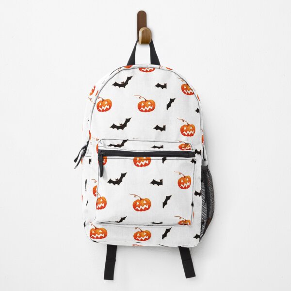 Item preview, Halloween Bats And Pumpkins Pattern designed and sold by LuckyKermit.