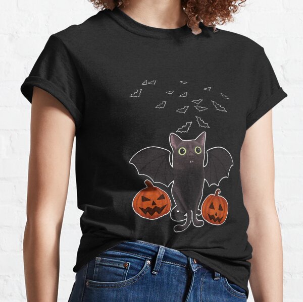 Halloween Bat Jinx Classic T-Shirt