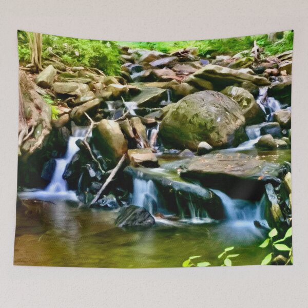 Item preview, Rocks and Waterfalls designed and sold by Pamela Storch.