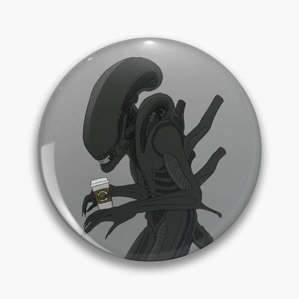 Item preview, Xenomorph (Alien) Coffee Break designed and sold by elphaba727.