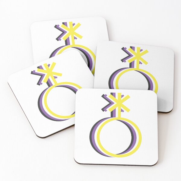 Item preview, Non-Binary Symbol designed and sold by DykeArt.