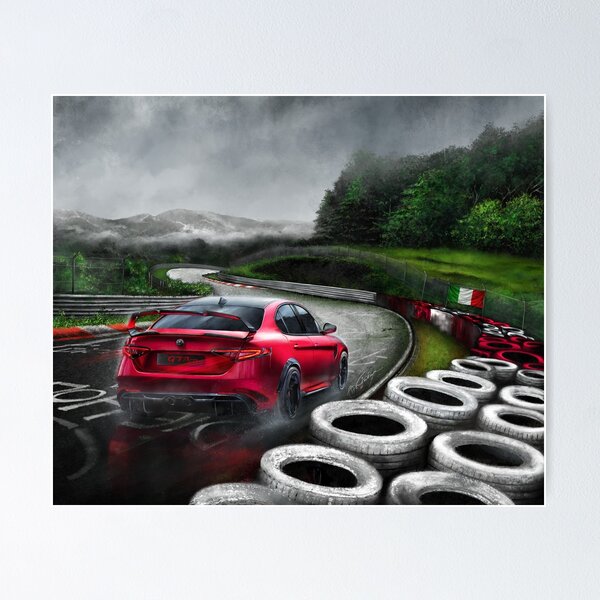 Item preview, Alfa Romeo Giulia GTAm Nurburgring designed and sold by Olga Vnukovskaya.