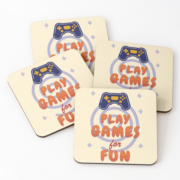 Item preview, Play Games for Fun designed and sold by Vectorheroes.