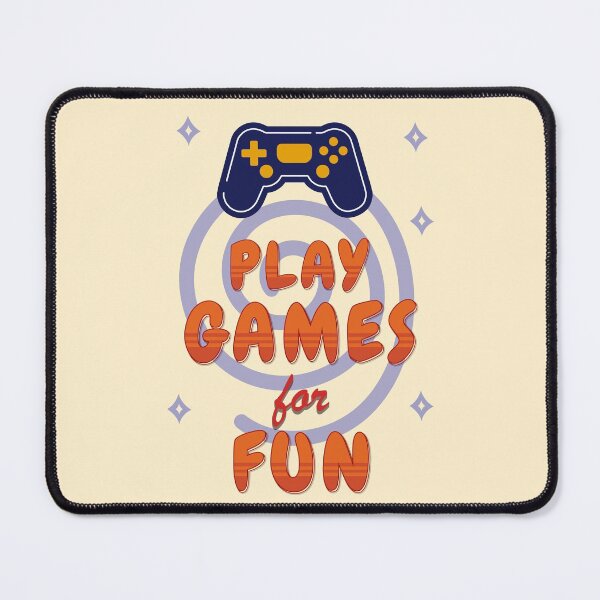 Item preview, Play Games for Fun designed and sold by Vectorheroes.